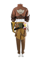 Halloweez Game Gemma Cosplay Costume - Women's Sexy Retro Crop Top & Pants Set for Halloween Parties - Halloweez