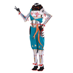 Halloweez Women's Sexy Impa Cosplay Costume - Fantasy Crop Top & Pants for Halloween Carnival - Halloweez