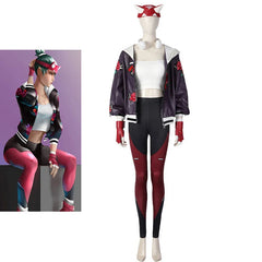 Halloweez Game Kiriko Cosplay Costume for Women - Full Set for Halloween, Parties, and Carnivals - Halloweez
