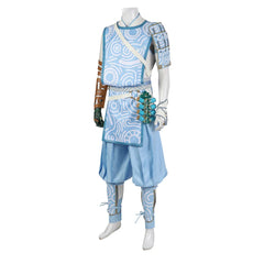 Halloweez Zelda Cosplay Elf Costume for Men - Fantasia Battle Uniform Suit for Halloween Party & Christmas Carnival - Halloweez