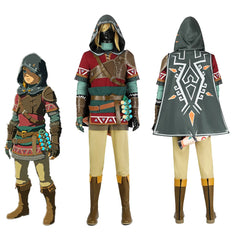 Halloweez Zelda Cosplay Hylian Tunic Armor Costume for Men - Full Set for Halloween & Carnival Parties - Halloweez