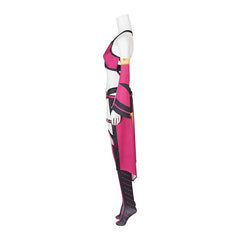Stunning Mileena Cosplay Costume - Sexy Battle Suit Full Set for Women's Halloween - Halloweez