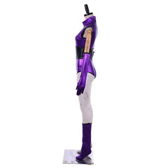 Stunning Mileena Cosplay Costume Purple Combat Suit for Women | Halloweez Halloween Outfits - Halloweez