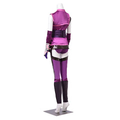 Stunning Halloweez Mileena Cosplay Costume - Sexy Purple Full Set for Women's Halloween & Carnival - Halloweez