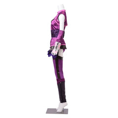 Stunning Halloweez Mileena Cosplay Costume - Sexy Purple Full Set for Women's Halloween & Carnival - Halloweez