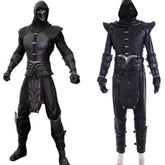 Halloweez Noob Saibot Cosplay Costume - Elite Black Ninja Outfit for Men - Halloweez