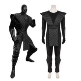 Halloweez Noob Saibot Cosplay Costume | Mortal Kombat Game Black Full Set for Halloween Carnival - Halloweez