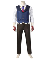 Halloweez Valorant Chamber Cosplay Costume for Women - Striking Sexy Top & Skirts for Halloween Carnival - Halloweez