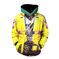 Halloweez Killjoy Valorant Cosplay Costume Unisex 3D Printed Hoodie for Halloween Carnival Party - Halloweez