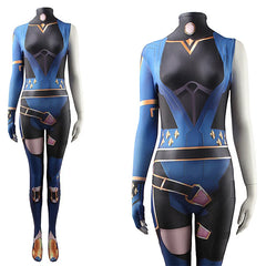 Halloweez Reyna Cosplay Jumpsuit | High-Quality Spandex Zentai Suit for Halloween & Carnival - Halloweez