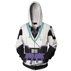 Halloweez Valorant Sage Cosplay Hooded Sweatshirt - 3D Printed Design for Men & Women - Halloweez