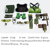 Impressive Halloweez Skye Cosplay Costume for Women - Punk Valorant Battle Uniform for Halloween Parties - Halloweez