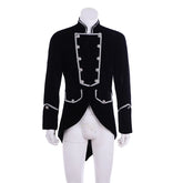 Men's Halloweez Gothic Victorian Tailcoat Jacket - Steampunk, Pirate, Viking, Renaissance Formal Tuxedo Coat - Halloweez