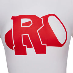 Halloweez Pink Ladies Cheerleading Costume - TV Grease Inspired Red Skirt Suit with Accessories - Halloweez