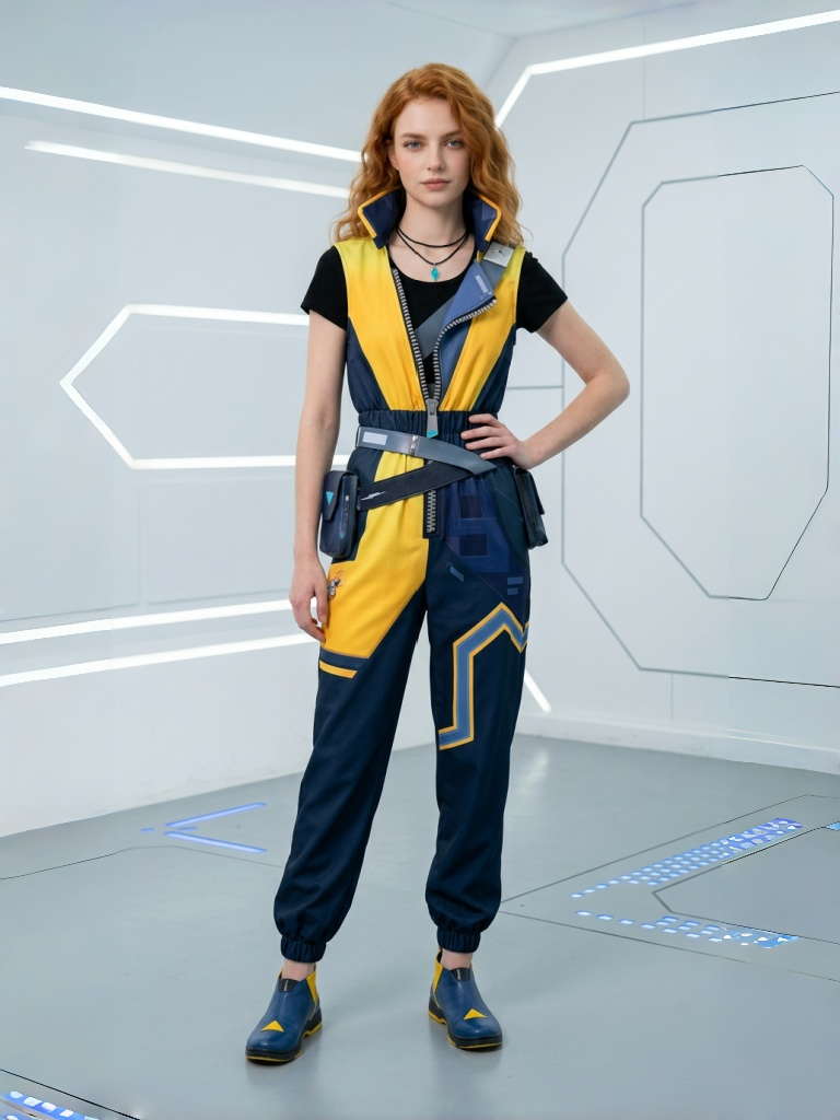 Fearless Contract Phantom Edge Cosplay Costume - Game Character Halloween Comic Con Suit - Halloweez