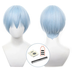 Halloweez Frieren Himmel Cosplay Wig - Synthetic Fiber with Adjustable Size for Anime Fans - Halloweez