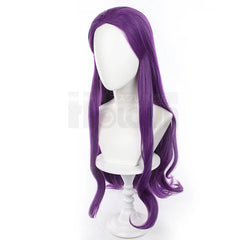 Halloweez Beyond Journey's End Anime Macht Cosplay Wig - Long Purple Rose Net Synthetic Fiber Adjustable Size - Halloweez