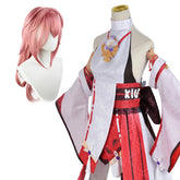 Halloweez Yae Miko Cosplay Wig - Anime Inspired Headwear for Halloween & Christmas Parties - Halloweez