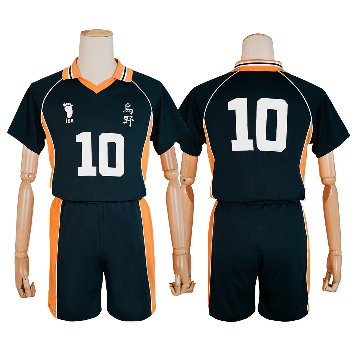 Halloweez Haiky Anime Cosplay Jerseys: Hinata Shouyou, Nishinoya Yuu, Kozumekenma, Kuroo Tetsuro & Kageyama - Halloweez