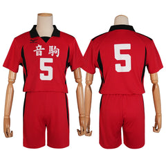 Halloweez Haiky Anime Cosplay Jerseys: Hinata Shouyou, Nishinoya Yuu, Kozumekenma, Kuroo Tetsuro & Kageyama - Halloweez