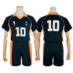 Halloweez Haiky Anime Cosplay Jerseys: Hinata Shouyou, Nishinoya Yuu, Kozumekenma, Kuroo Tetsuro & Kageyama - Halloweez