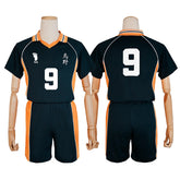 Halloweez Kageyama Tobio Anime Cosplay Wig with High School Volleyball Uniform Set - Halloweez