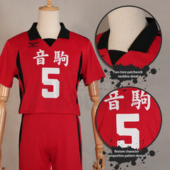 Halloweez Anime Kozumekenma NO.5 Cosplay Costume Set with Jersey and Wig - Halloweez