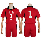 Halloweez Haiky Anime Kuroo Tetsuro Cosplay Costume with Nekoma High School Volleyball Uniform Set - Halloweez