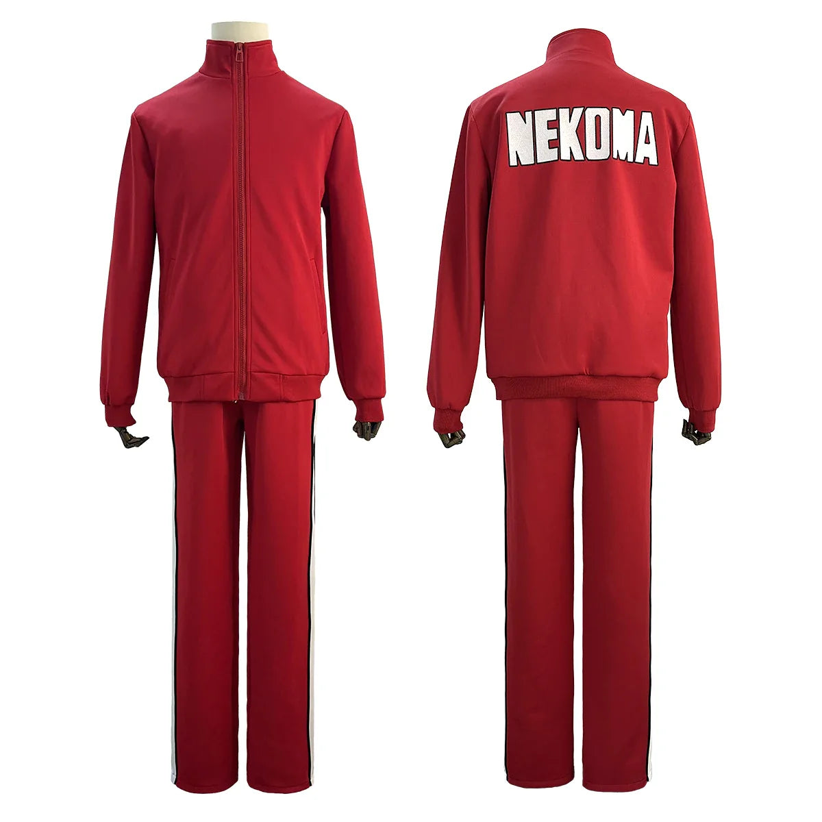 Halloweez Anime School Uniform - Kuroo Tetsuro & Kozumekenma Cosplay Tracksuit - Halloweez