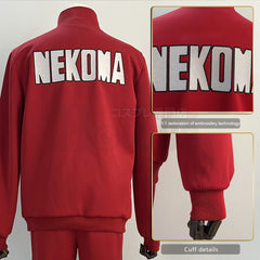 Halloweez Anime School Uniform - Kuroo Tetsuro & Kozumekenma Cosplay Tracksuit - Halloweez