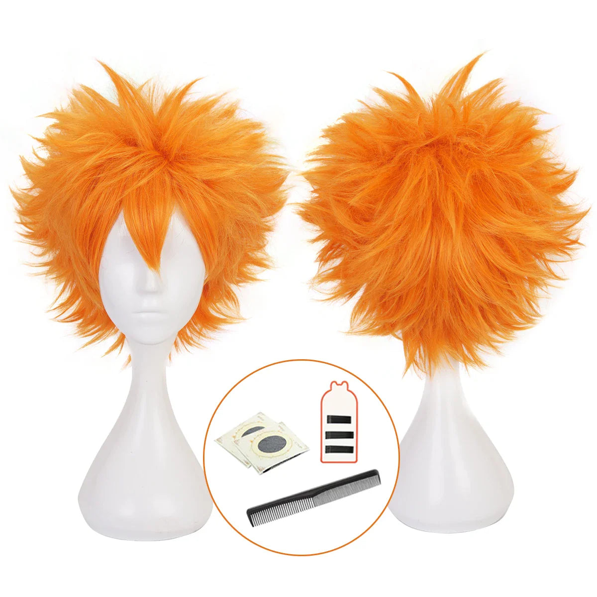 Halloweez Cosplay Wigs - Haikyuu Hinata Shouyou, Kuroo, Tetsuro, Kageyama, Tobio, Yachi, Hitoka, Tsukishima, Kei, Nishinoya, Yuu, Oikawa, Tooru - Halloweez