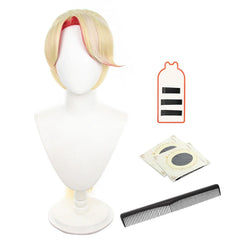 Halloweez Anime Charlie Morningstar Cosplay Wig - Premium Synthetic Fiber with Adjustable Size for Halloween & Cosplay - Halloweez