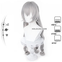 Halloweez Synthetic Cosplay Wig for Honkai Star Rail's Bronya - Rose Net Style - Halloweez
