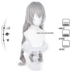 Halloweez Synthetic Cosplay Wig for Honkai Star Rail's Bronya - Rose Net Style - Halloweez