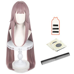 Halloweez Honkai Star Rail Herta Cosplay Wig - Heat Resistant Synthetic Fiber with Adjustable Comb - Halloweez