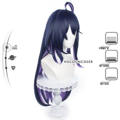 Halloweez Seele Cosplay Wig - Heat Resistant Synthetic Fiber with Adjustable Straps for Honkai Star Rail Characters - Halloweez