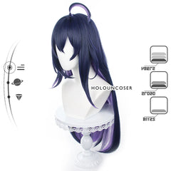 Halloweez Seele Cosplay Wig - Heat Resistant Synthetic Fiber with Adjustable Straps for Honkai Star Rail Characters - Halloweez