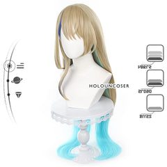 Halloweez Serval Cosplay Wig - Rose Net, Heat Resistant Synthetic Fiber, Adjustable for Halloween - Halloweez
