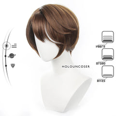 Halloweez Welt Yang Cosplay Wig - Heat Resistant Synthetic Fiber for Ultimate Role-Playing - Halloweez
