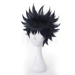 Halloweez Fushiguro Megumi Jujutsu Cosplay Wig Synthetic Fiber Adjustable for Parties - Halloweez
