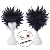 Halloweez Fushiguro Megumi Jujutsu Cosplay Wig Synthetic Fiber Adjustable for Parties - Halloweez