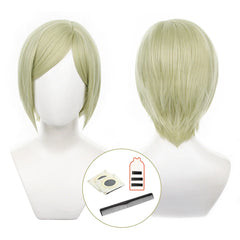 Halloweez JJK Anime Nanami Kento Cosplay Wig - Rose Net Synthetic Fiber Adjustable Size for Halloween & Christmas Party - Halloweez