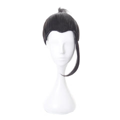 Halloweez Jujutsu Kaisen JJK Suguru Geto Cosplay Wig Synthetic Fiber Adjustable for Halloween Christmas Parties - Halloweez