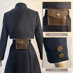 Halloweez Jujutsu Kaisen Nobara Cosplay Outfit with Wig, Jacket & Skirt - Halloweez