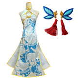 Halloweez Ai Hoshino Anime Cosplay China Chi-pao Cheongsam Dress - Halloweez