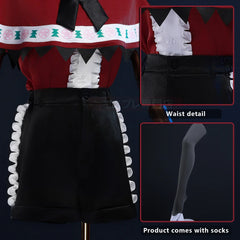 Halloweez Meme-Cho Anime Cosplay Wig with Shawl Shorts - Perfect for Halloween and Christmas - Halloweez