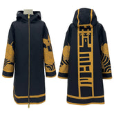 Halloweez Anime Brahman Wakasa Imaushi Cosplay Costume Golden Black Jacket Coat - Halloweez