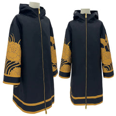 Halloweez Anime Brahman Wakasa Imaushi Cosplay Costume Golden Black Jacket Coat - Halloweez