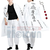 Stylish Black Dragon Brahman Wakasa Imaushi Cosplay Coat - Halloweez Exclusive Anime Costume for Halloween & Christmas - Halloweez