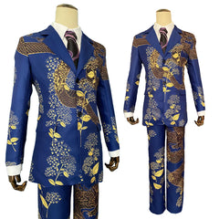 Halloweez Anime Cosplay Costume - Ken Ryuguji Draken Blue Dragon 5Pcs Set - Perfect for Halloween - Halloweez